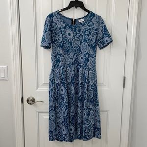 Like New LuLaRoe fit and flare dress sz. Lg.